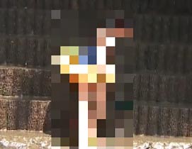 高画質 濡れ濡れ食い込むスクミ少女